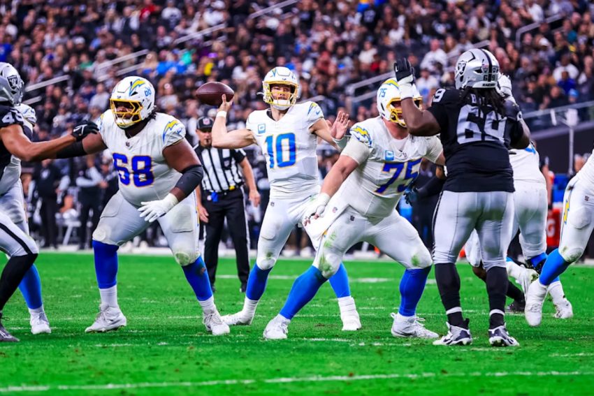 Justin Herbert and the Chargers Secure a 34-20 Victory Over the Raiders