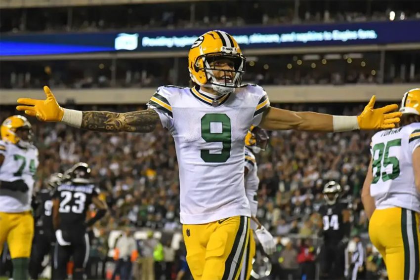 Packers Head to Playoffs Without Wide Receiver Christian Watson