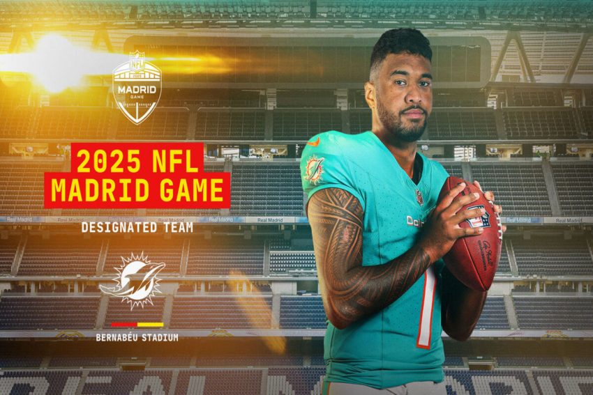 The Miami Dolphins Will Play in Madrid in 2025!
