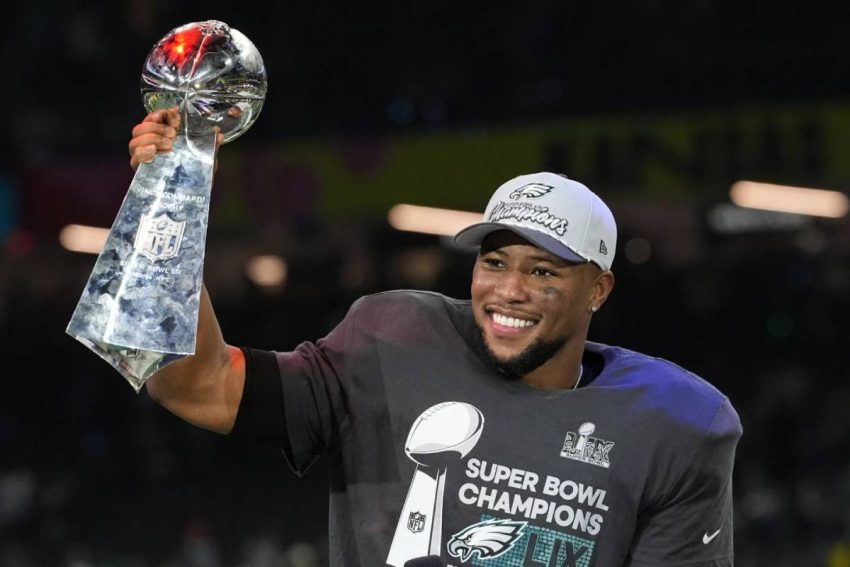 Saquon Barkley of the Eagles Asks, "Why Not Start Our Dynasty Here?"