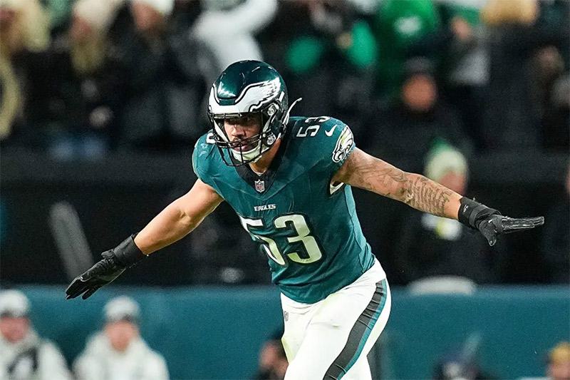 Zack Baun Extends Contract with the Eagles